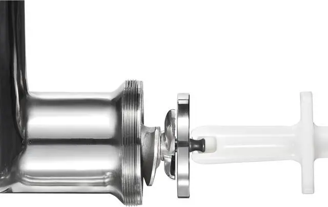 Alt view image 3 of 4 - WestonSupply 09-1201-W Silver Butcher Series #12 Meat Grinder - .75 HP