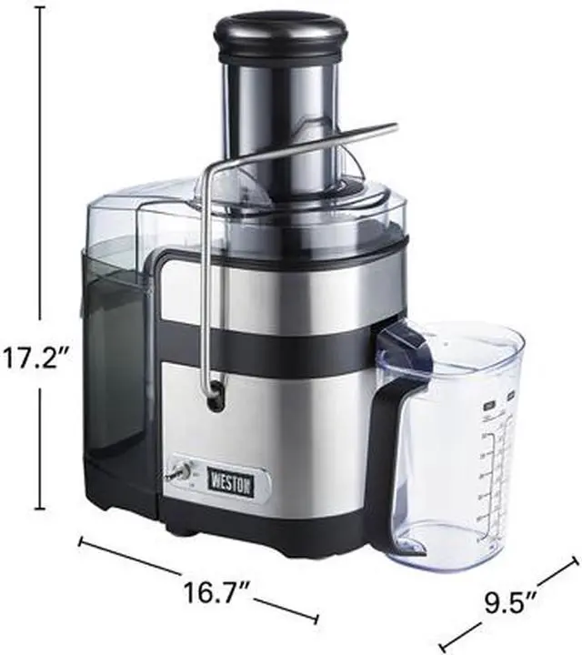 Alt view image 3 of 5 - Weston 67902 Super Chute Juice Extractor