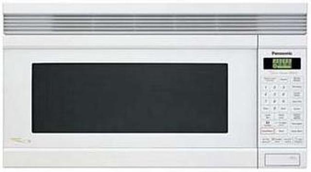 panasonic over the range microwave white