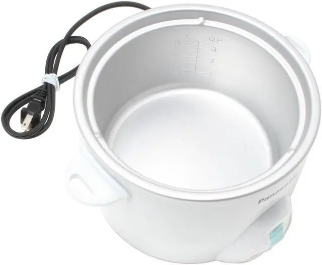 Alt view image 2 of 6 - Panasonic SR-G06G White Rice Cooker