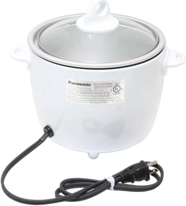Alt view image 3 of 6 - Panasonic SR-G06G White Rice Cooker