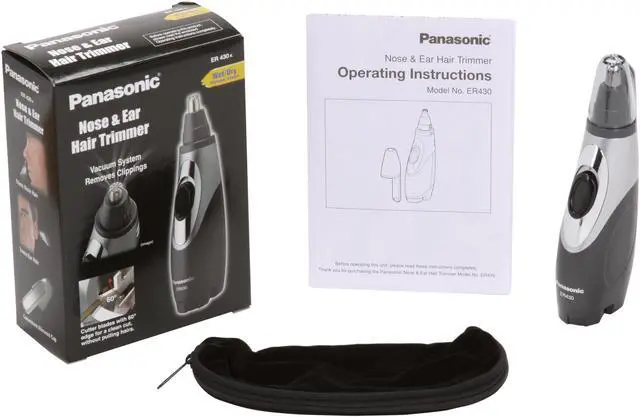 Alt view image 4 of 4 - Panasonic Wet/Dry Vacuum Nose & Ear Hair Trimmer ER430K