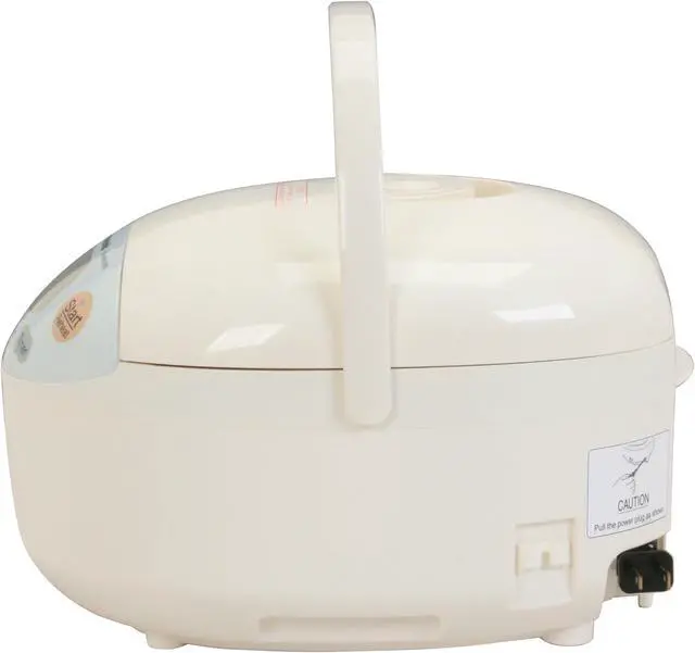 Alt view image 6 of 13 - Panasonic SR-MM10NS-W Neuro Fuzzy Electronic Rice Cooker / Warmer