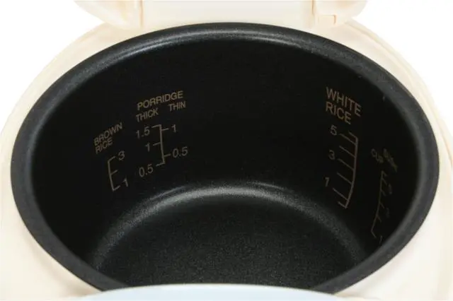 Alt view image 9 of 13 - Panasonic SR-MM10NS-W Neuro Fuzzy Electronic Rice Cooker / Warmer