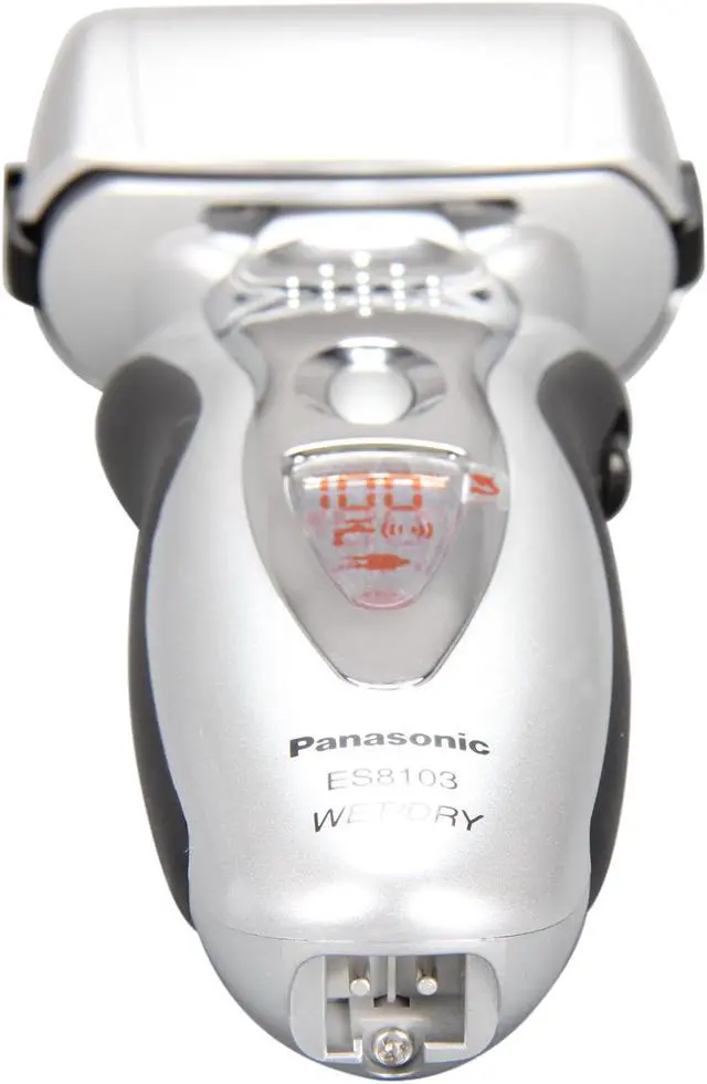 Alt view image 8 of 8 - Panasonic ES8103S 3-Blade Wet/Dry Electric Shaver With Nanotech Blades