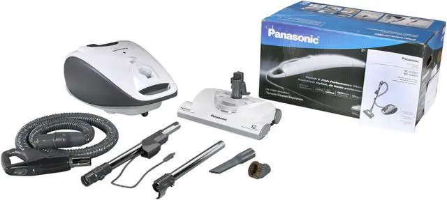 Alt view image 9 of 9 - Panasonic MC-CG885 Canister Vacuum Cleaner Alpine White