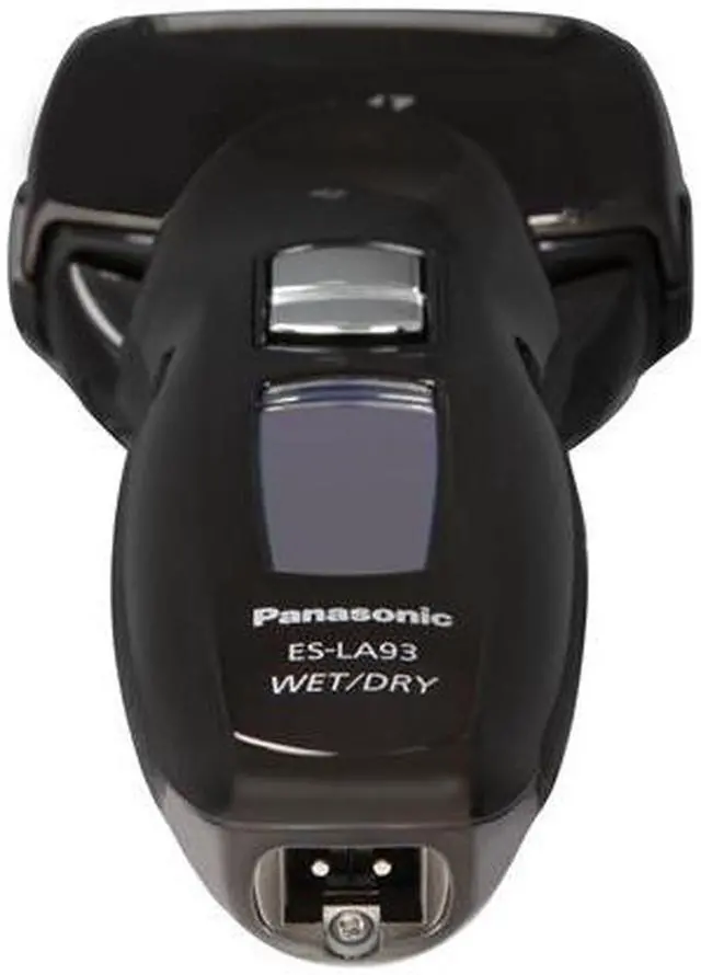 Alt view image 8 of 11 - Panasonic Wet/Dry Shaver with Ultra-thin Vibrating Outer Foil, Nanotech Blades, 4-Blade, Multi-Flexible Active Head, and Fast, Linear Motor Drive ES-LA93-K