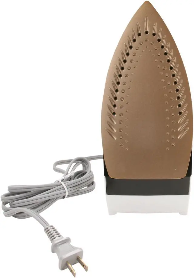 Alt view image 5 of 7 - Panasonic NI-S200TS Steam Iron with Curved Non-Stick Coated Titanium Soleplate White & Blue