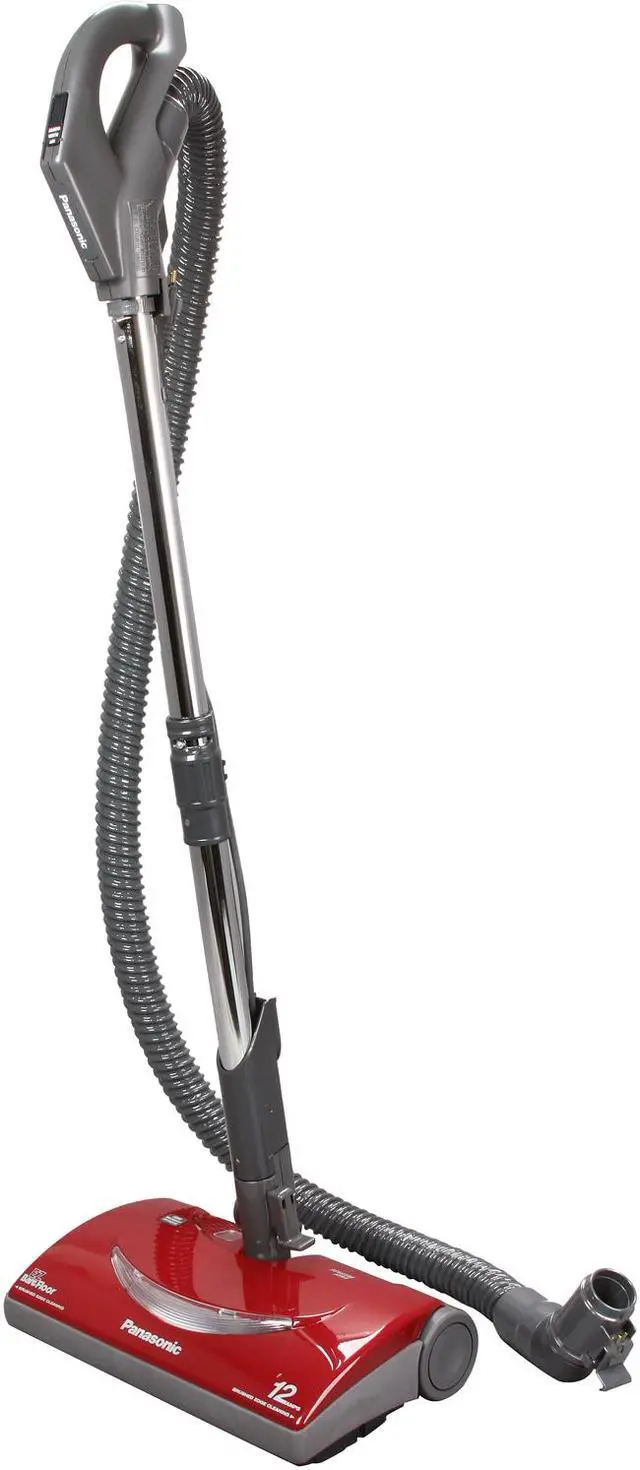Alt view image 9 of 14 - Panasonic MC-CG902 Canister Vacuum with HEPA Filter Burgundy