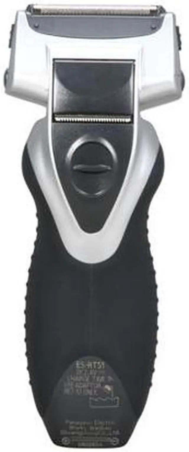 Alt view image 5 of 8 - Panasonic Wet/Dry Pivoting Head Shaver, with 3-Blade Cutting System, 30° Nanotech blades, 10,000 RPM, LCD, and Pop-up Trimmer ES-RT51-S