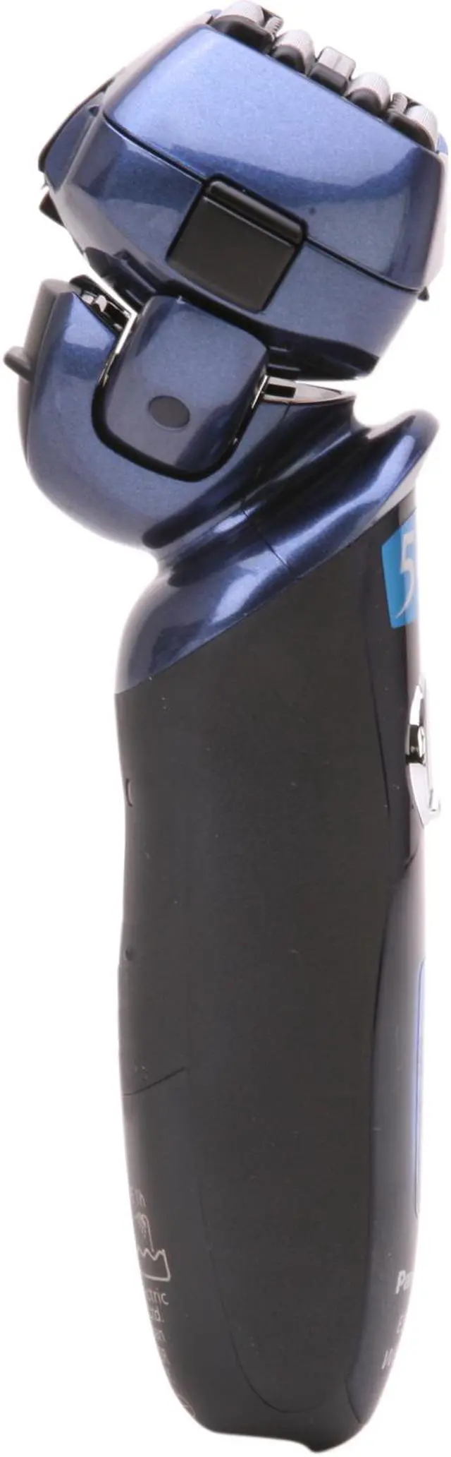 Alt view image 3 of 8 - Panasonic 5-Blade Wet/Dry Shaver with Multi-Flex Head, Nanotech Blades and Quick Lift Foil ES-LV61-A