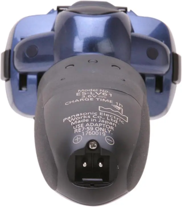 Alt view image 7 of 8 - Panasonic 5-Blade Wet/Dry Shaver with Multi-Flex Head, Nanotech Blades and Quick Lift Foil ES-LV61-A