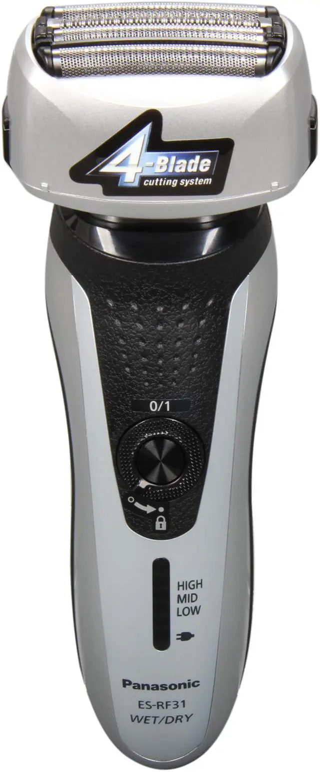 Alt view image 2 of 8 - Panasonic ES-RF31-S 4-Blade Wet/Dry Shaver with Nanotech Blades and Arc Foil