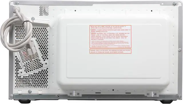 Alt view image 4 of 5 - Panasonic Family Size 1.2 Cu. Ft. Built-In/Countertop Microwave Oven with Inverter Technology, Stainless Steel NN-SD681S