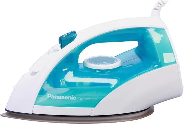Alt view image 2 of 8 - Panasonic NI-E200T Steam Iron White / Blue