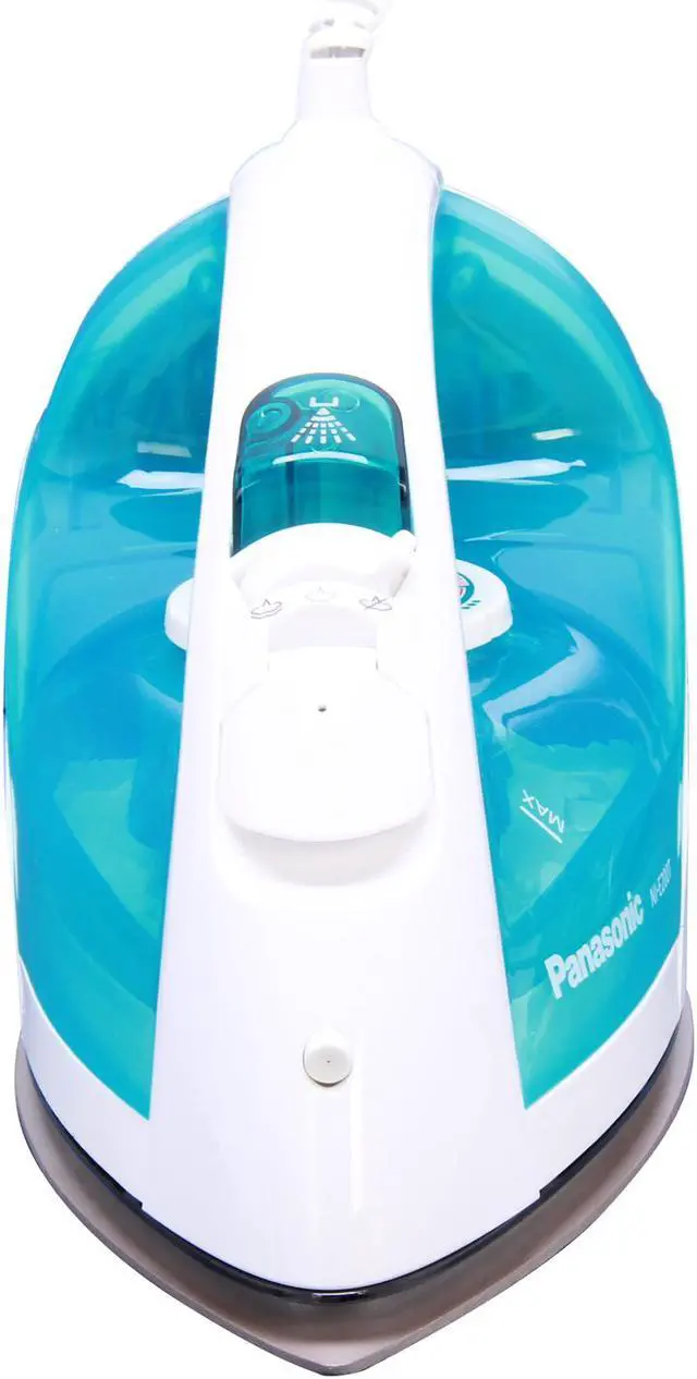 Alt view image 3 of 8 - Panasonic NI-E200T Steam Iron White / Blue