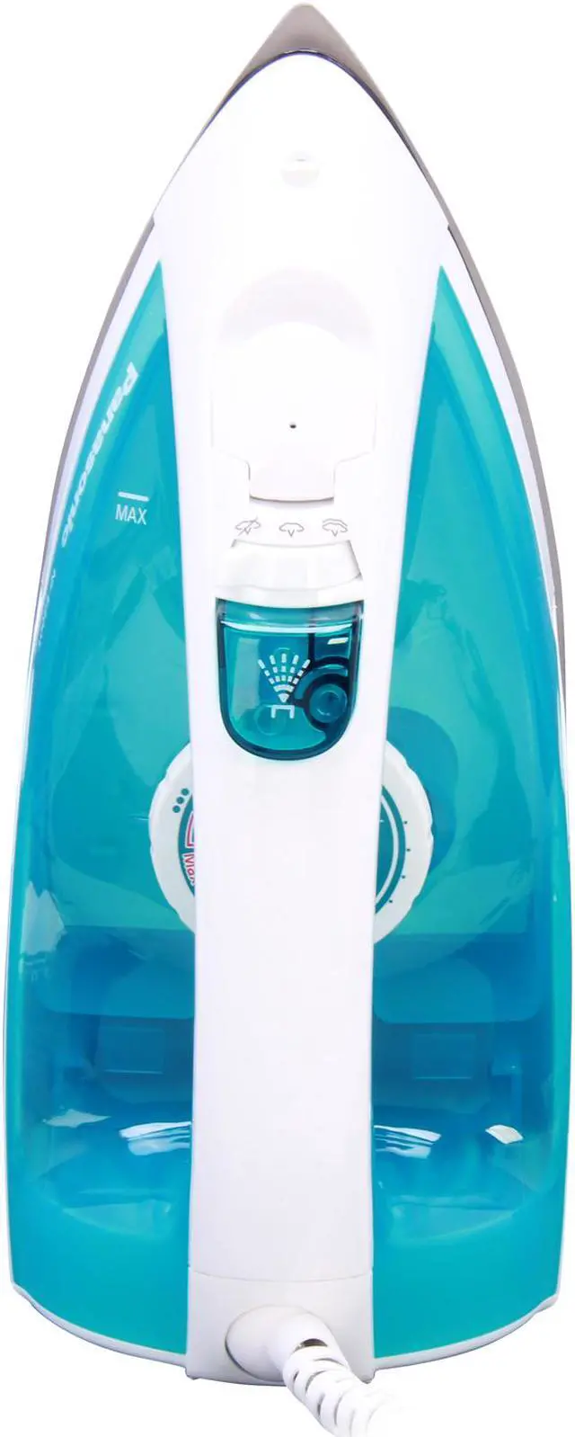 Alt view image 6 of 8 - Panasonic NI-E200T Steam Iron White / Blue