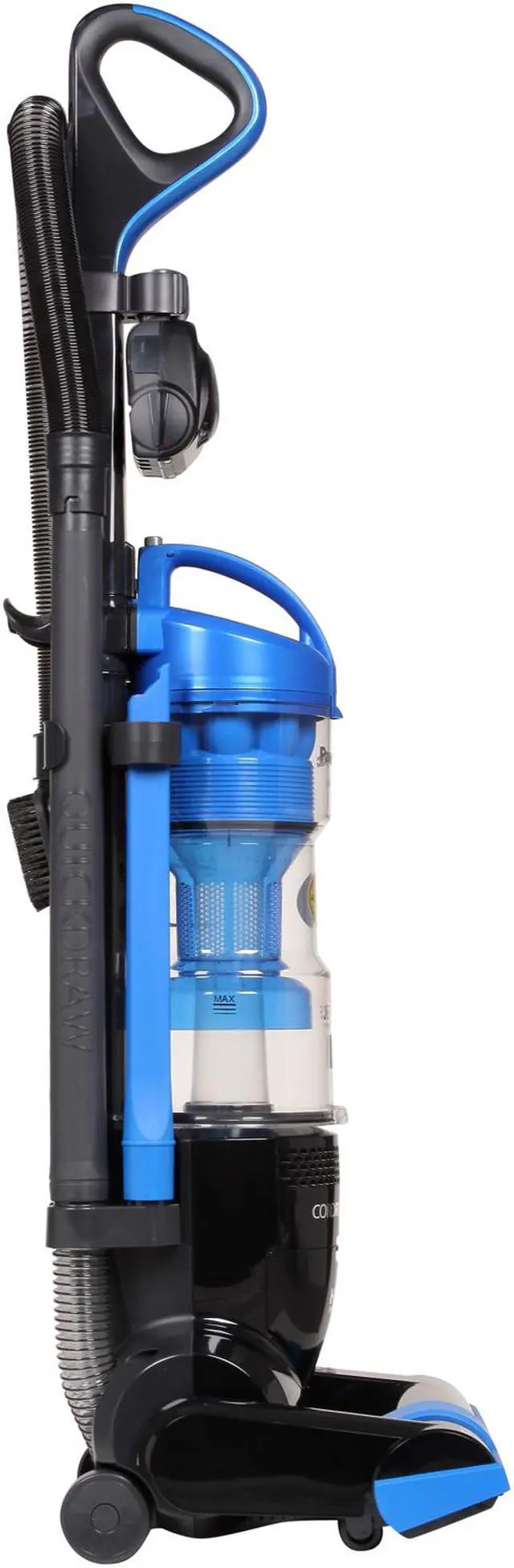 Alt view image 3 of 8 - Panasonic MC-UL425 Bagless Jet Force Upright Vacuum Blue/Black