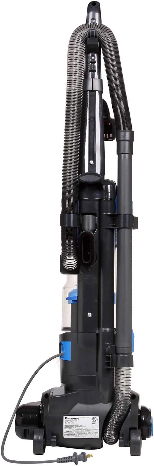 Alt view image 5 of 8 - Panasonic MC-UL425 Bagless Jet Force Upright Vacuum Blue/Black