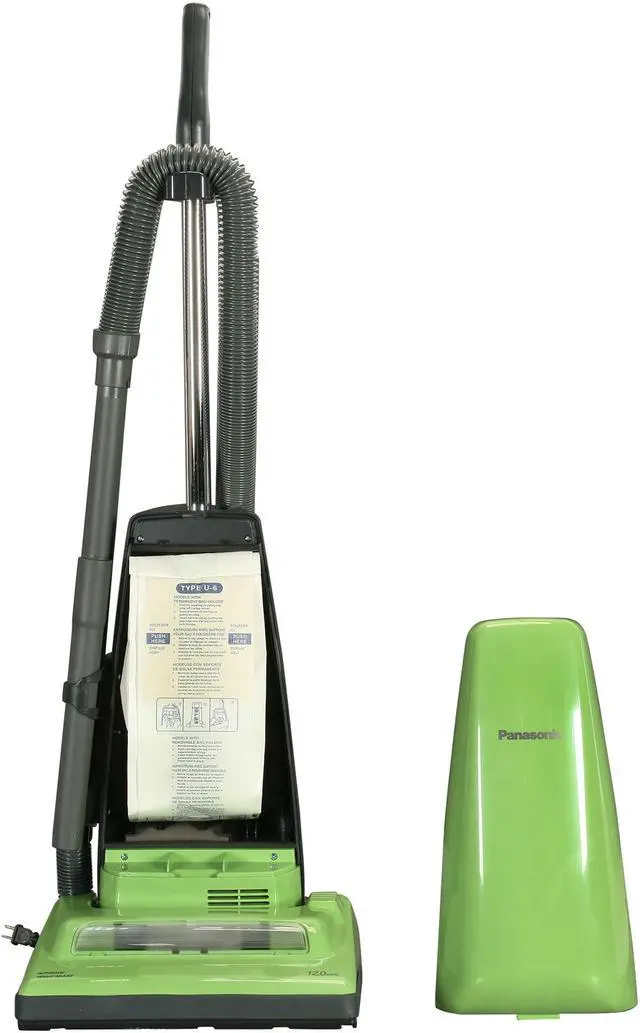 Alt view image 7 of 8 - Panasonic MC-UG223 Upright Vacuum Cleaners (Bag) Leaf Green