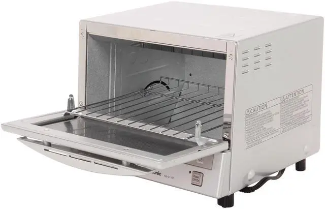 Alt view image 5 of 6 - Panasonic NB-G110P FlashXpress Toaster Oven with Double Infrared Heating, Silver