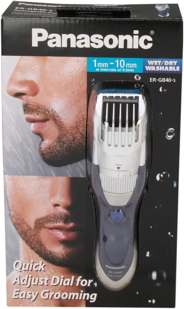 Alt view image 9 of 9 - Panasonic Milano Series ER-GB40-S NEW! Wet/Dry Beard/Hair Trimmer
