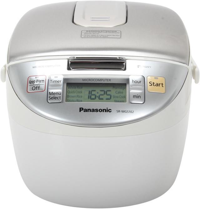 Product Tour: Panasonic SR-MGS102 Microcomputer Controlled Fuzzy Logic Rice  Cooker 