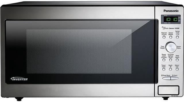 Panasonic Countertop Microwave Oven with Inverter Technology - 1.6 cu. ft.  Stainless Steel