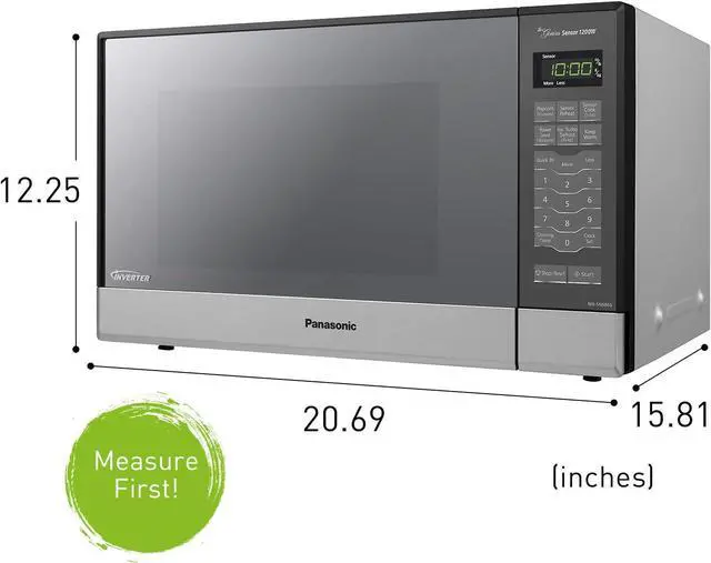 Panasonic Microwave Oven NN-SN686S Stainless Steel Countertop