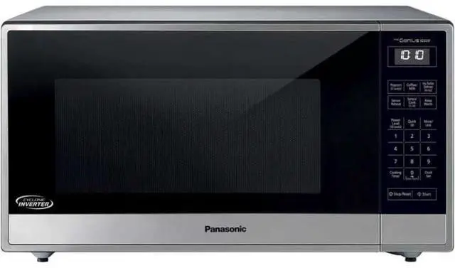Main image of Panasonic 2.2-cu. ft. 1250W Countertop Microwave with Inverter Technology, Stainless Steel (NN-SN95HS)