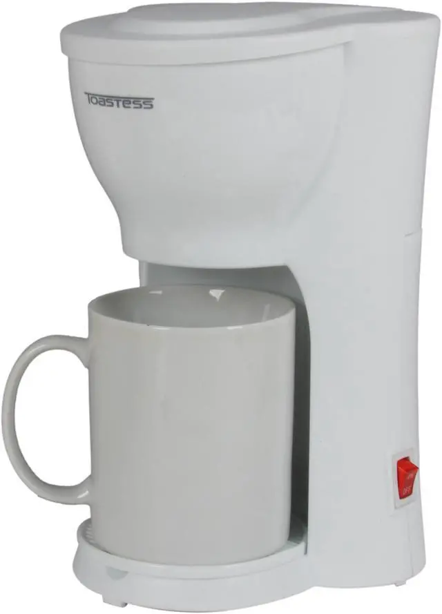Main image of Toastess TFC-343 White 1 Cup Space Saving Coffee Maker
