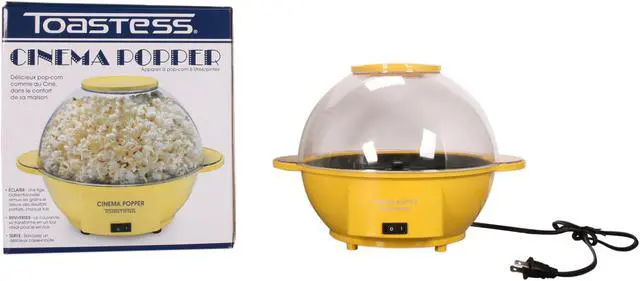 Alt view image 5 of 5 - Toastess TCP-615Y Yellow 6-Quart Popcorn Maker