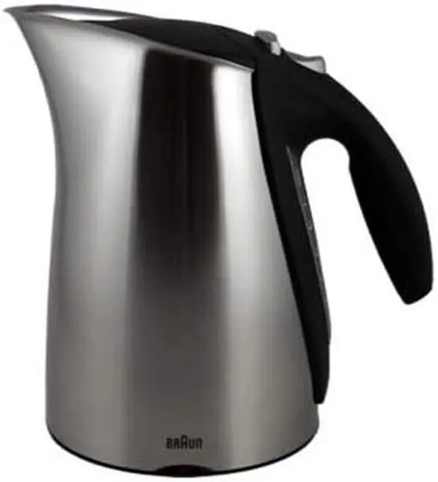 Main image of BRAUN WK600 Stainless Steel/Black Impressions Electric Kettle