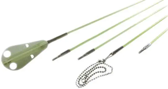 Main image of Labor Saving Devices, Inc. Creep-Zit 30ft. Threaded Connector Wire Running Rod Kit