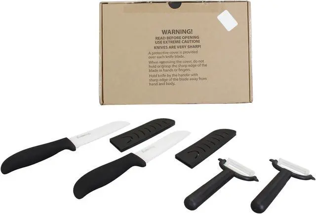 Alt view image 4 of 4 - Yoshi YoshiMO Blade 4 Piece Ceramic Knife Set