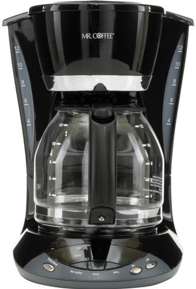 Mr. Coffee DWX23 12-Cup Programmable Coffee Maker - Black