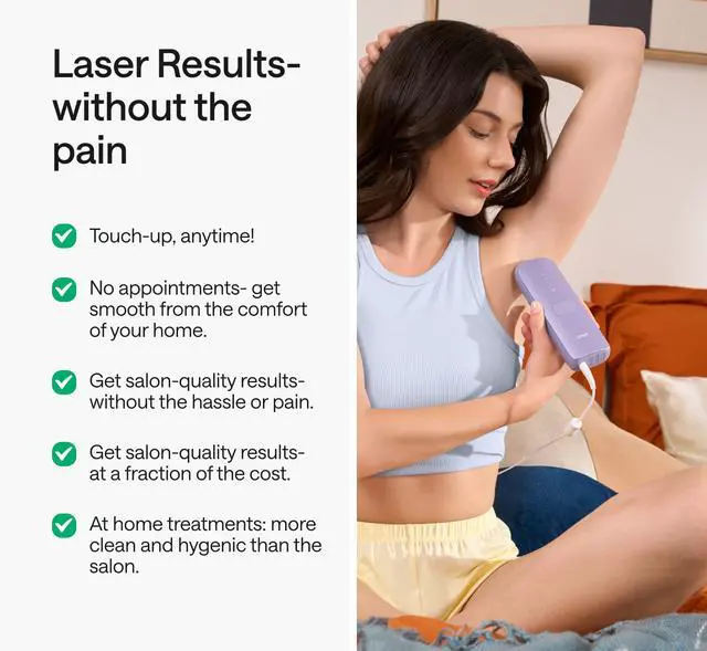 Alt view image 6 of 7 - Ulike PCUL5 Swift 5 Ice Cooling IPL Hair Removal Device