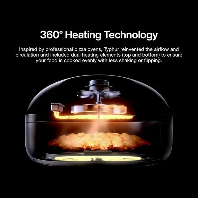 Alt view image 2 of 10 - Typhur Dome AF03 Smart Air Fryer