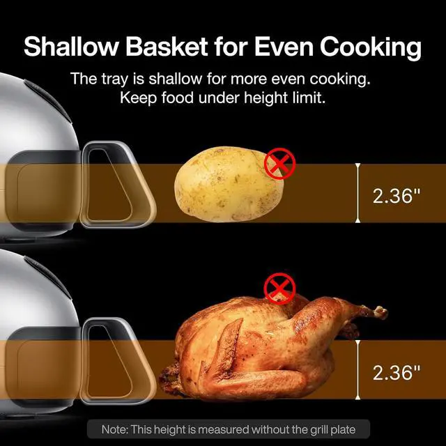 Alt view image 5 of 10 - Typhur Dome AF03 Smart Air Fryer