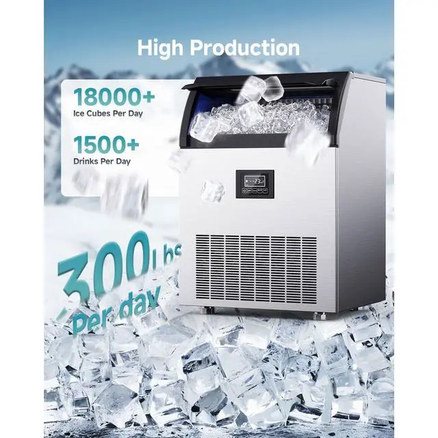 Alt view image 2 of 4 - Euhomy IM008BSI Silver Countertop Portable Bullet Ice Maker
