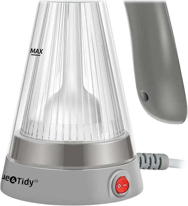 Alt view image 7 of 17 - True & Tidy TS-20 Gray Tidy Steam Hand Held Garment Steamer Gray