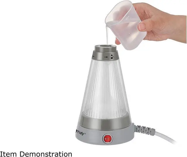 Alt view image 9 of 17 - True & Tidy TS-20 Gray Tidy Steam Hand Held Garment Steamer Gray