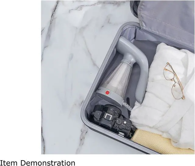 Alt view image 17 of 17 - True & Tidy TS-20 Gray Tidy Steam Hand Held Garment Steamer Gray