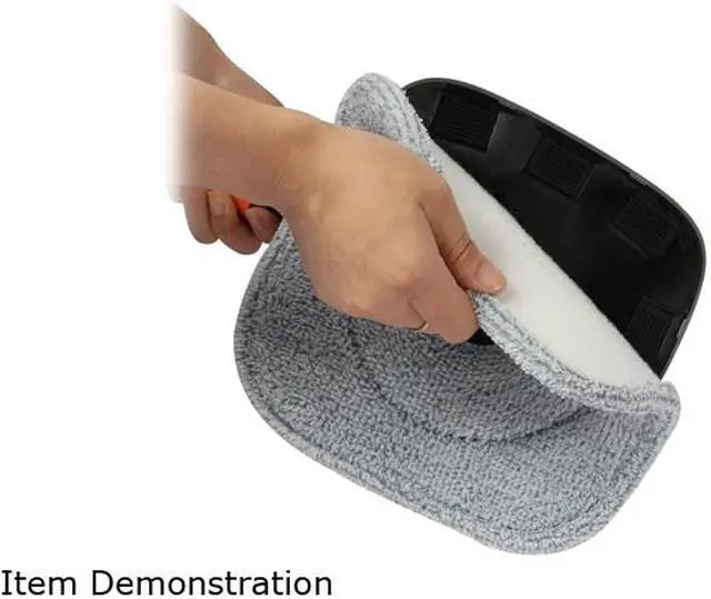 Alt view image 3 of 4 - True & Tidy 2pc Mop Pad Replacement Set for TrueClean Mop and Bucket System