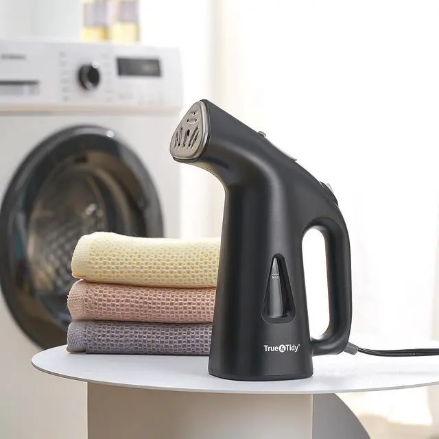 Alt view image 2 of 16 - True & Tidy Portable Fabric Steamer, Black
