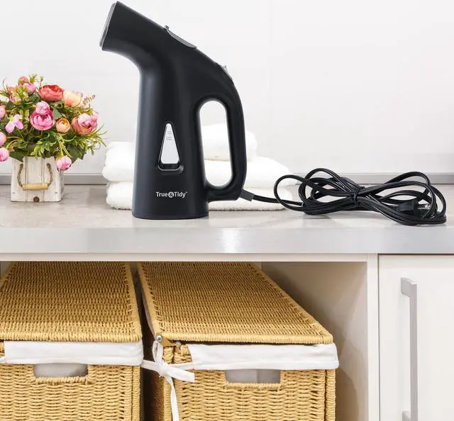 Alt view image 4 of 16 - True & Tidy Portable Fabric Steamer, Black