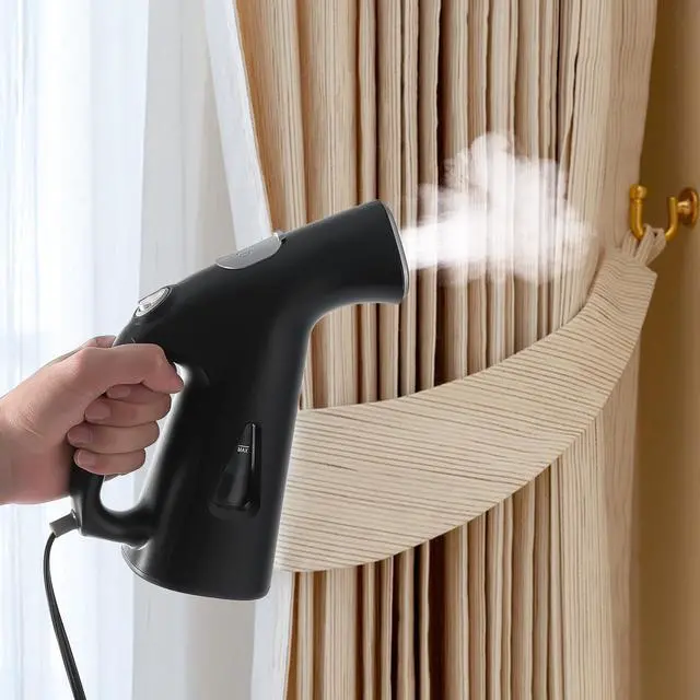 Alt view image 8 of 16 - True & Tidy Portable Fabric Steamer, Black