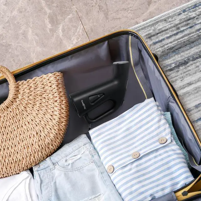 Alt view image 16 of 16 - True & Tidy Portable Fabric Steamer, Black