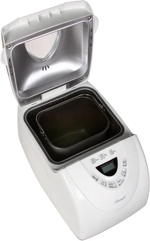 Alt view image 5 of 7 - Rosewill R-BM-01 2-Pound Programmable Bread Maker, White