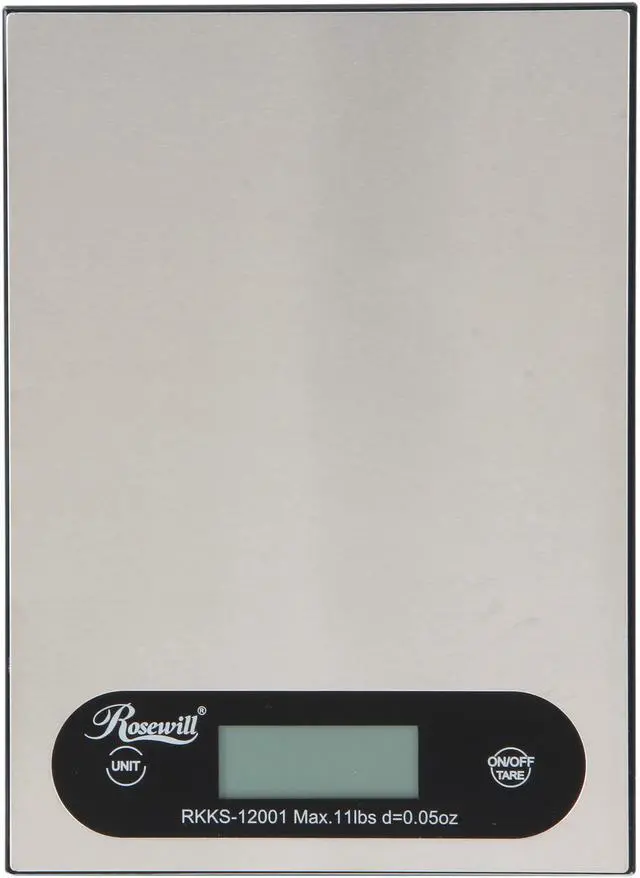 Alt view image 2 of 4 - Rosewill RKKS-12001 Digital Kitchen Scale